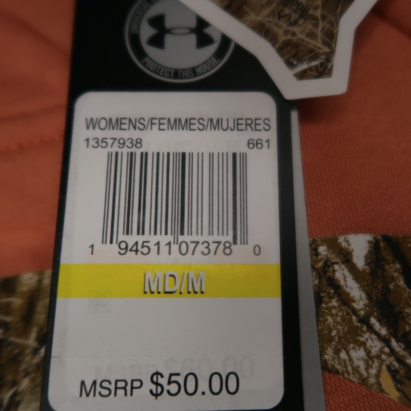 Under Armour Rival Fleece RealTree Camo Hoodie 1357938 661 Size Medium - Picture 3 of 7